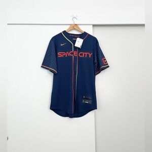 NWT Nike X MLB Tucker Jersey 30 Space City Size Medium